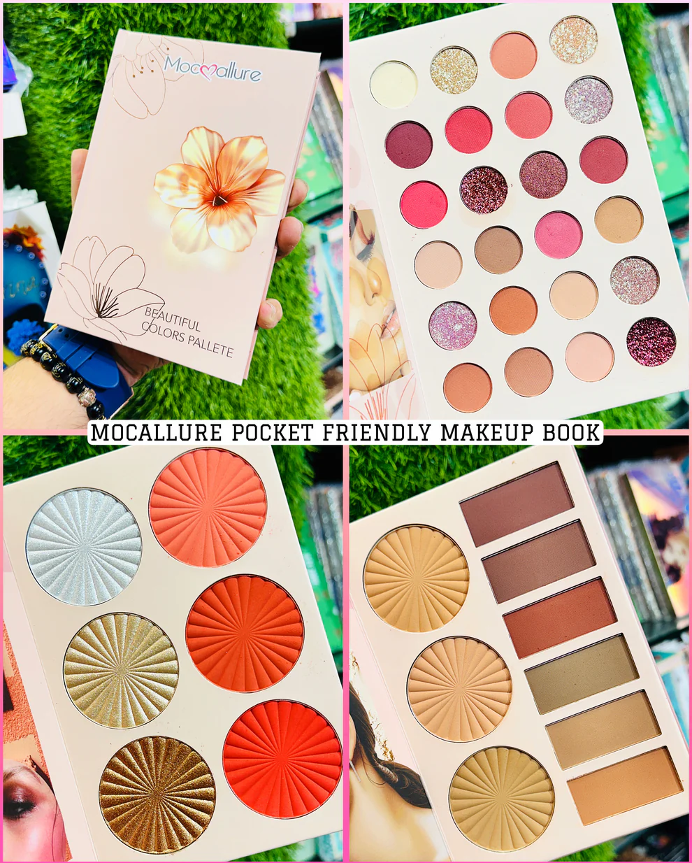 Mocmallure Pocket Friendly Makeup Book (3 Page)