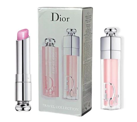 Dior Addict Lip Glow Travel Collection – Hydrating Balm & Gloss | Travel Size