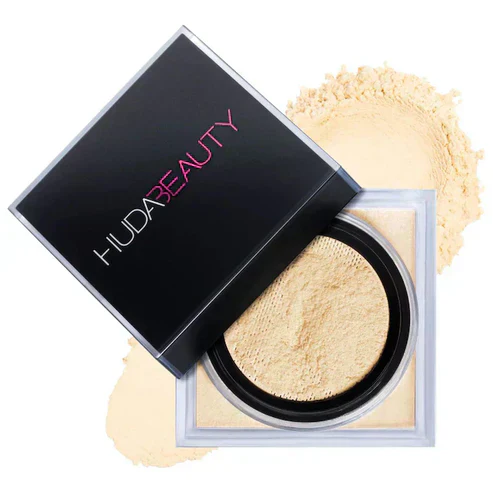 Huda Beauty Easy Bake Loose Baking & Setting Powder – 10H Wear, Poreless Matte Finish | 29 g