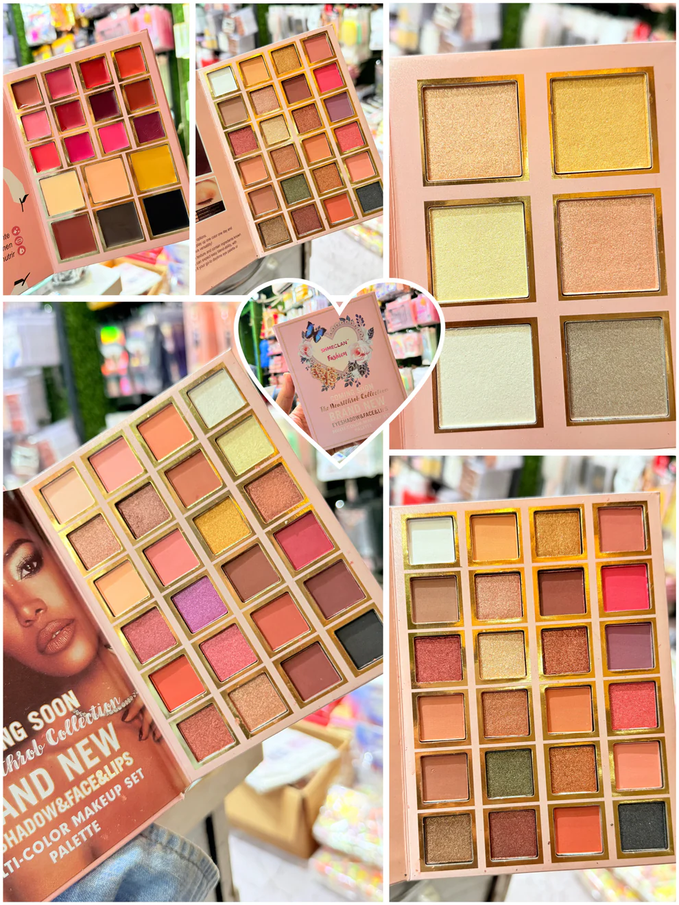 Valentino Heart Viral 5 in 1 Makeup Book - Image 8