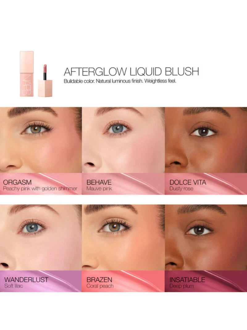 NARS Afterglow Liquid Blush – Multiple Shades | 7 ML - Image 3